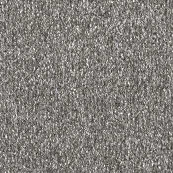 Draufsicht auf Vorwerk Celina 55A7 schmelz Teppichboden mit Preisschild 79,95 €/m²